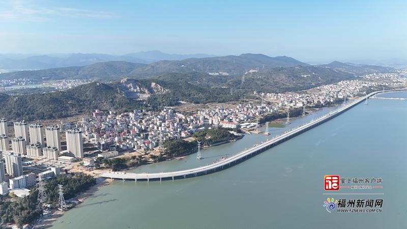 福清国道G228北郭特大桥双幅贯通，助力区域发展(图2)