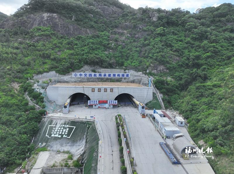 福州机场第二高速公路建设迎新进展，桥隧施工实现‘双突破’(图1)