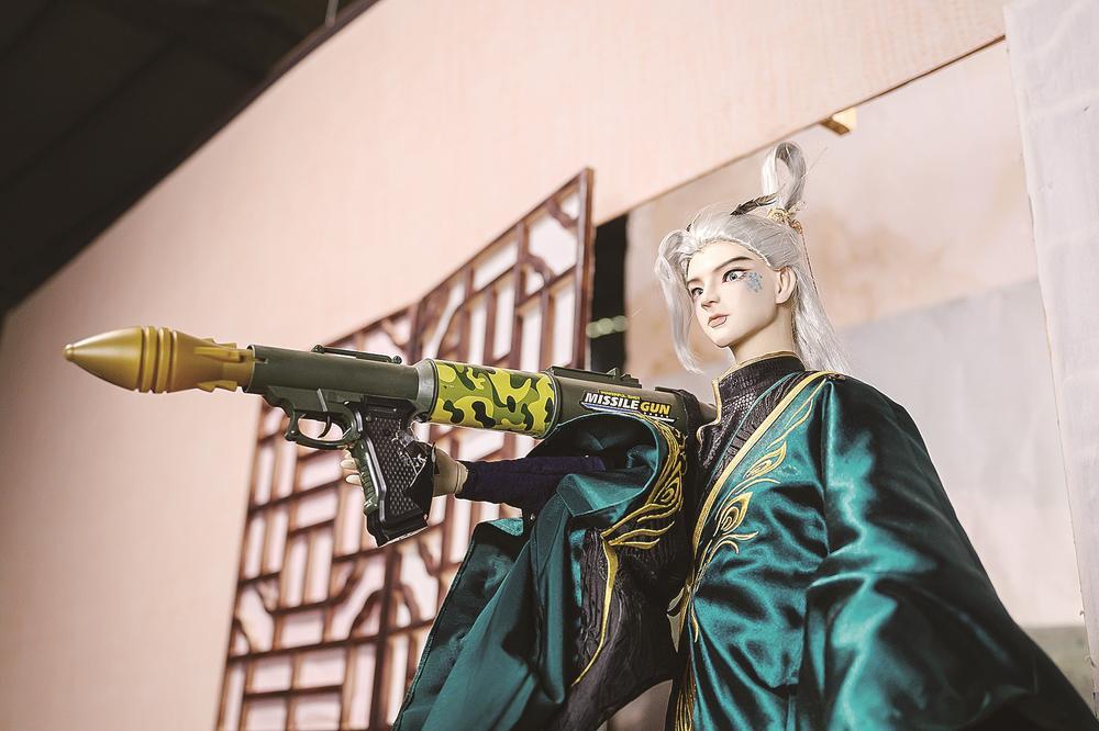 新手团队改良布袋木偶拍短视频，原创网剧梦搁置后二次创作(图2)