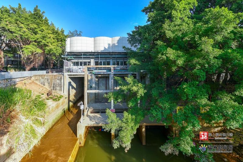 福州白马河新西河泵站升级，春节前将全新亮相保水安全(图1)