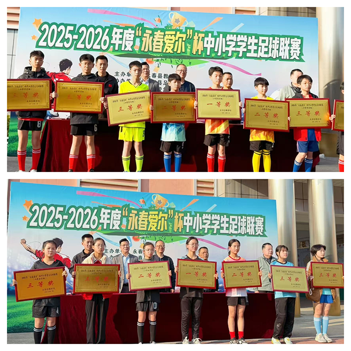 2025 - 2026年度永春爱尔杯小学组足球联赛圆满落幕(图3)