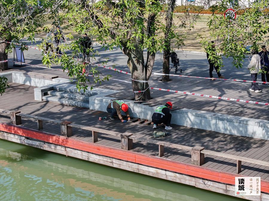 福州西湖公园安装秋千椅，感受流传千年的秋千魅力(图8)