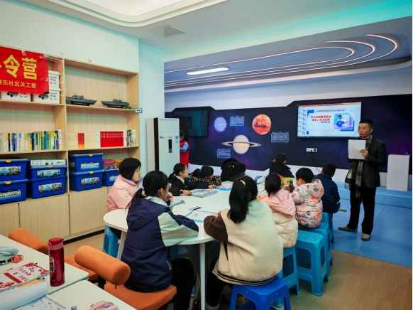 福州屏东社区举办青少年科普冬令营，孩子欢乐学知识交朋友(图9)