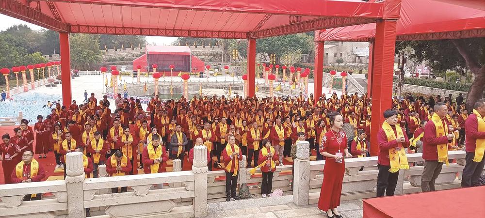 东山关帝庙修缮庆成，两岸信众齐聚，关帝文化产业园待启(图1)